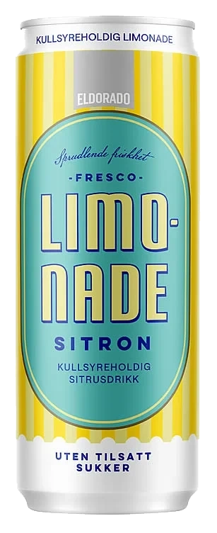 Limonade Sitron 0,33l boks Eldorado