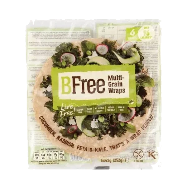 Multigrain Wraps - 6 stk