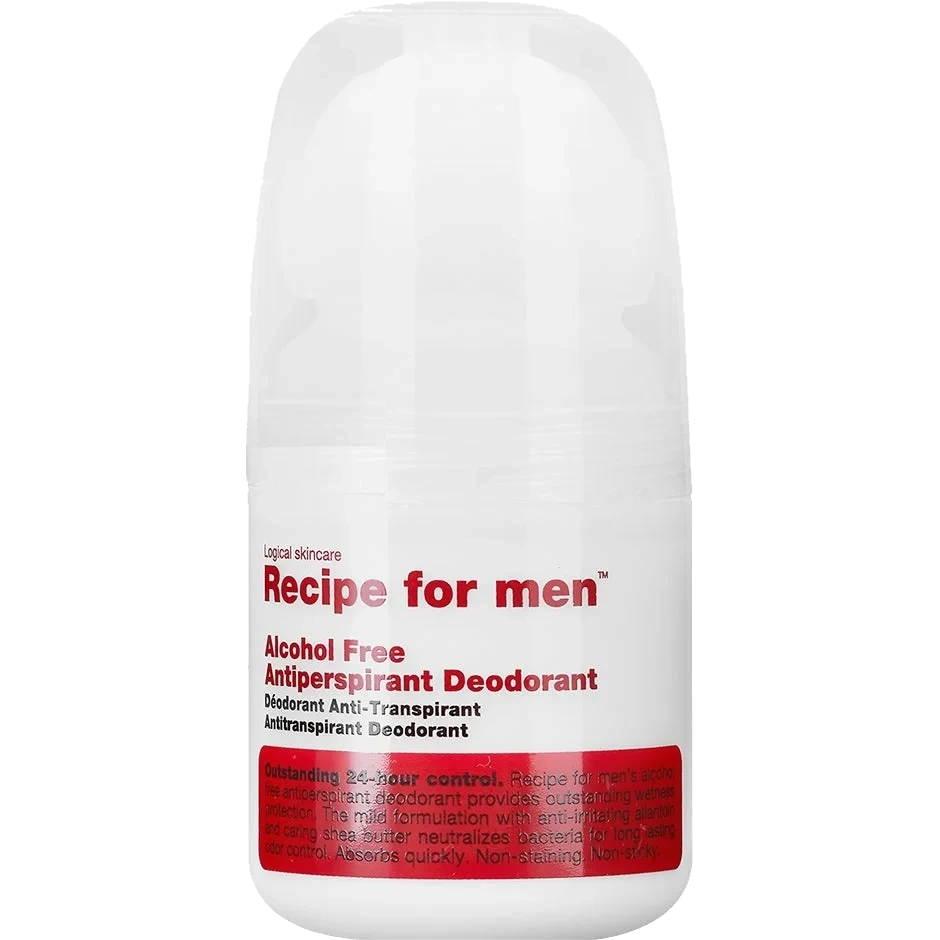 Recipe For Men Alcohol Free Antiperspirant Deodorant 60 ml
