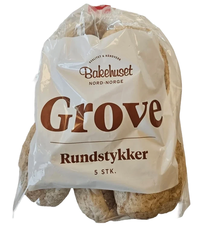 Rundstykker Grove 5pk 300g