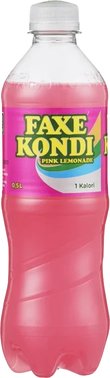 Faxe Kondi Pink Lemonade 0,5l flaske