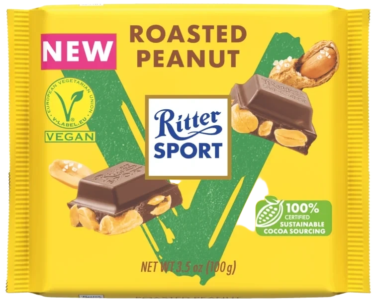Ritter Sport Vegan Roasted Peanut 100g