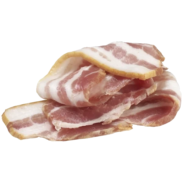 Bacon U Svor I Skiver 500g Skjeggerød Fryst