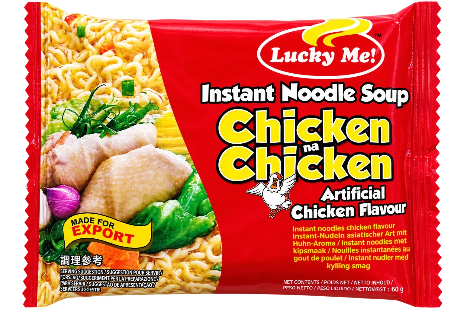 Lucky Me Chicken na Chicken 55g