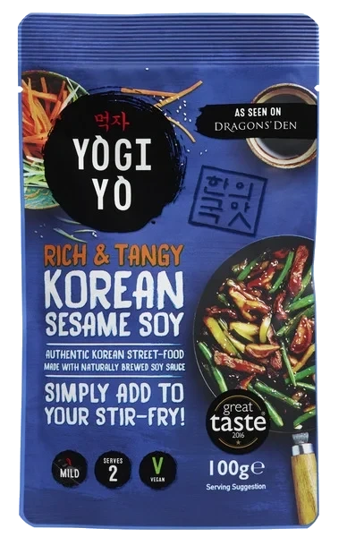 Yogiyo Korean Sesame Soy Stir-Fry Sauce 100 g