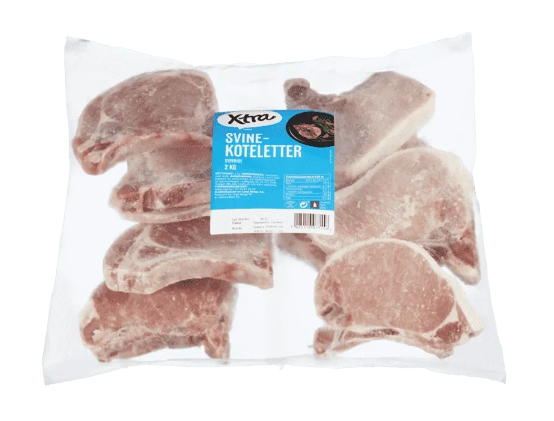 X-tra Svinekoteletter 2kg