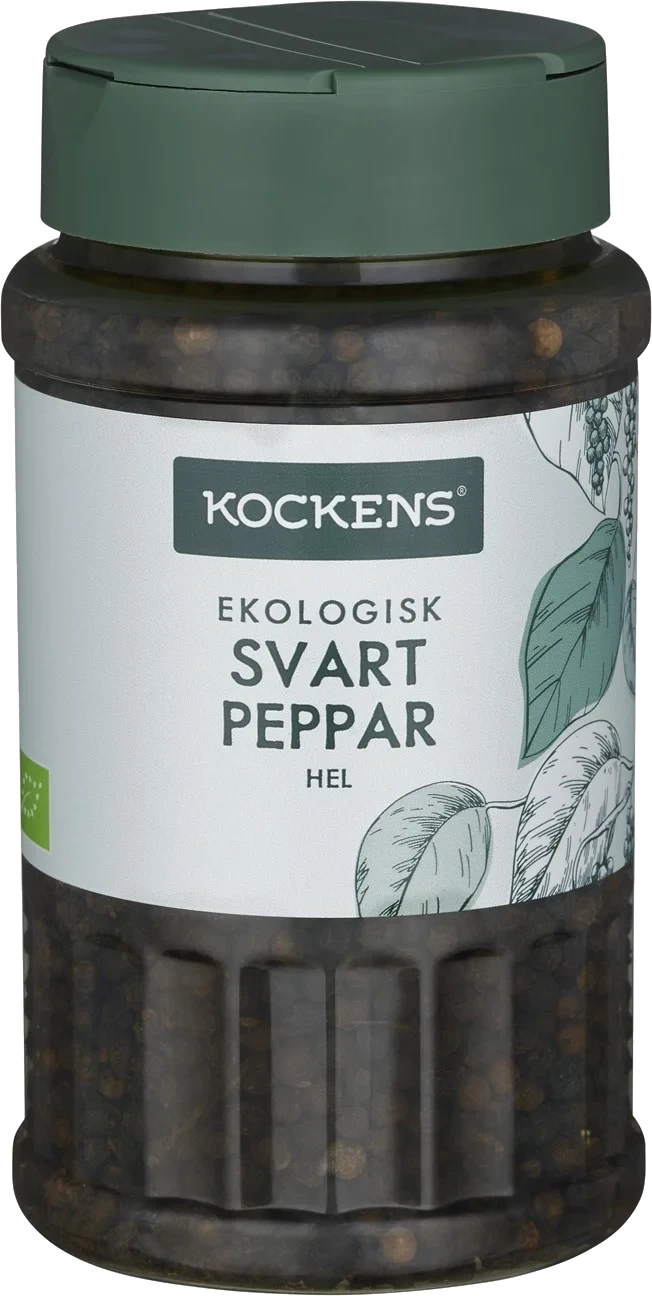 Svartpeppar hel Ekologisk