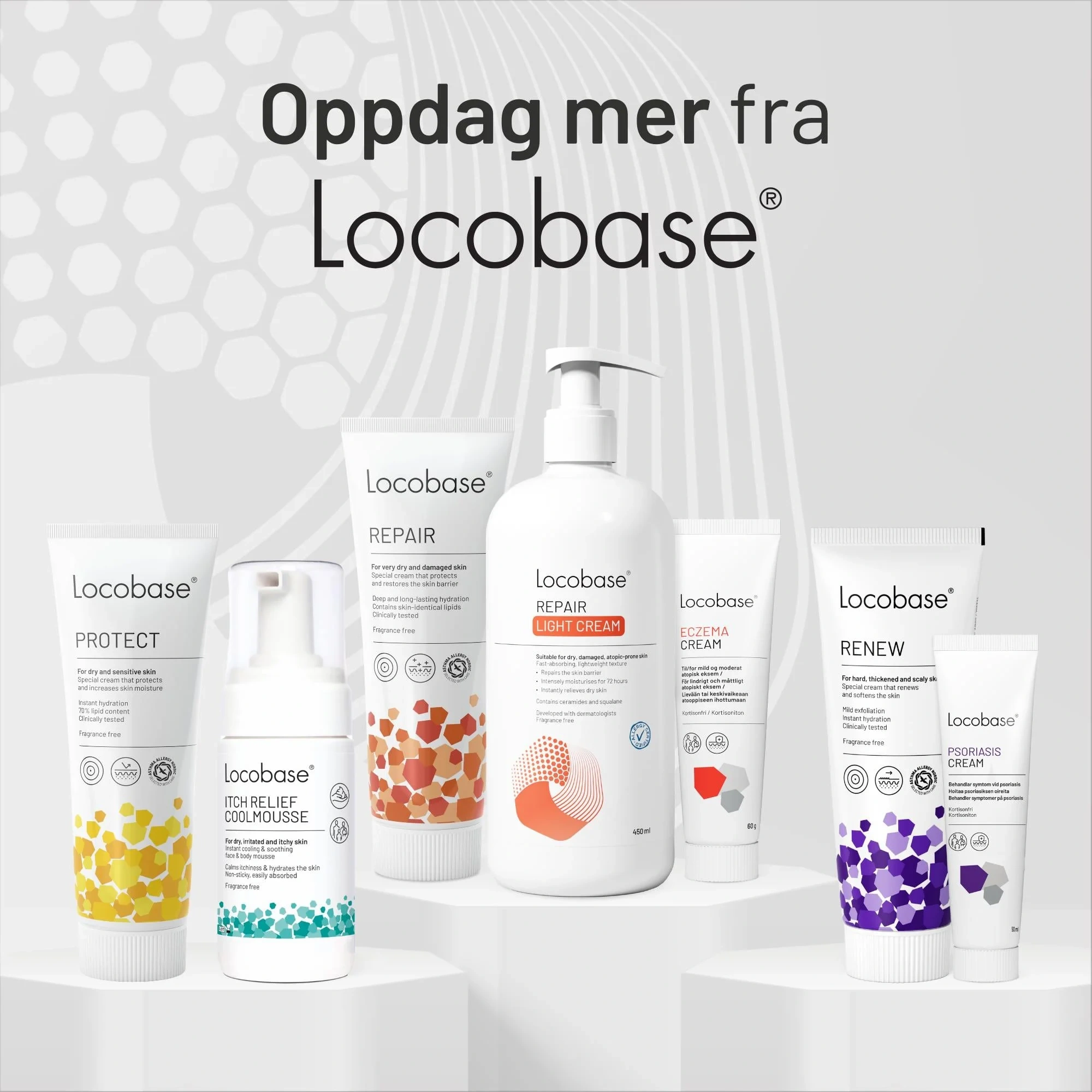 Repair Light Cream 450 ml, lätt kräm