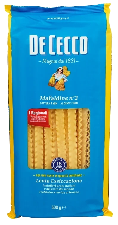 Mafaldine (bølget båndpasta)  500g