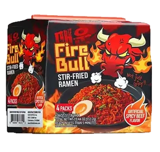 FireBull Ramen 4x137,8g
