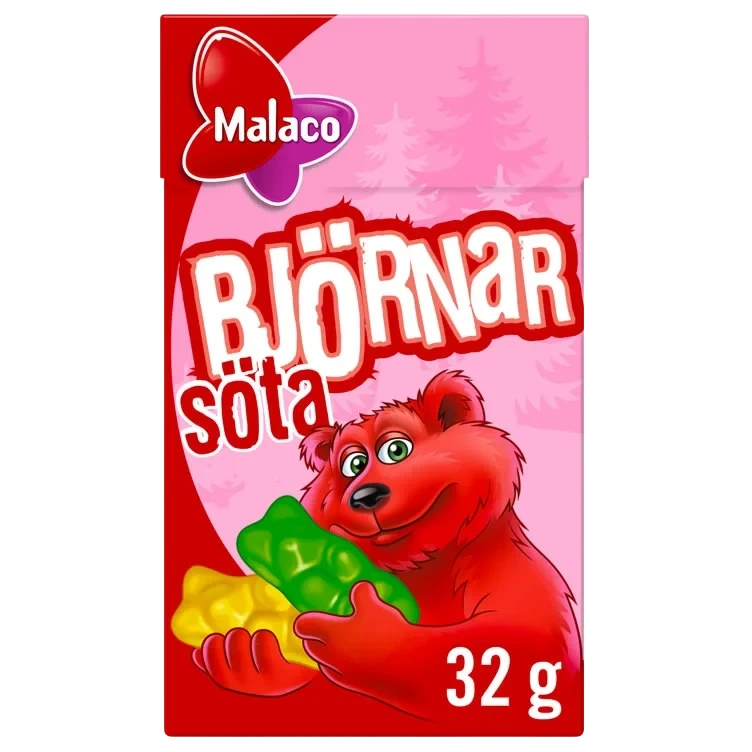 Søte Bjørner 32g Cloetta
