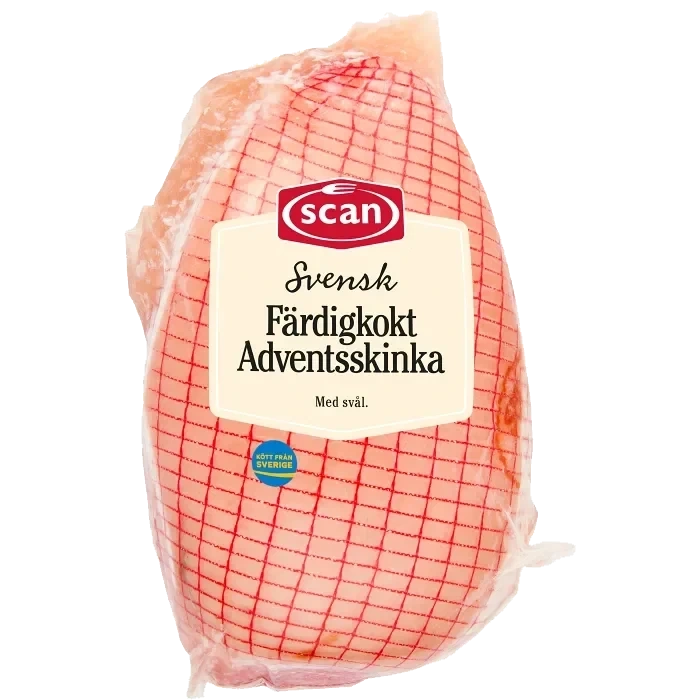Adventsskinka Färsk Kokt ca 1,8kg Scan