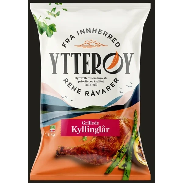 Kyllinglår Grillet 1,8kg Ytterøy Frys Halal