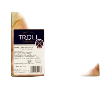 Troll Røkt Laks i Skiver 120g