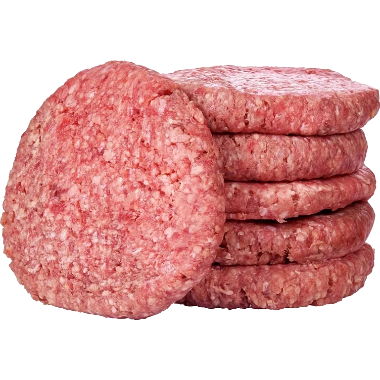 Burger m.tørrhengt   10x227g