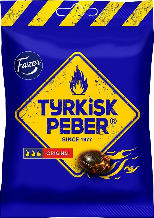 Tyrkisk Peber Original 120g Fazer