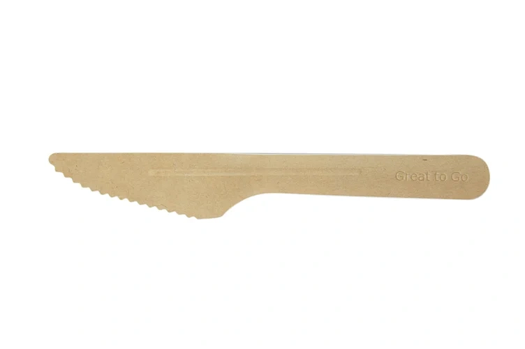 HUHTAMAKI FOODSERVICE NORDIC OY, NORWAY BRANCH Kniv 165mm Kraft Kartong Miljøvennlig