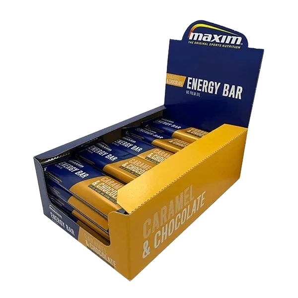 Energy Bar Caramel & Chocolate (Kartong 25 x 55g)