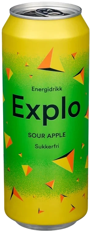 Explo Sour Apple Sukkerfri 0,5l boks Mack
