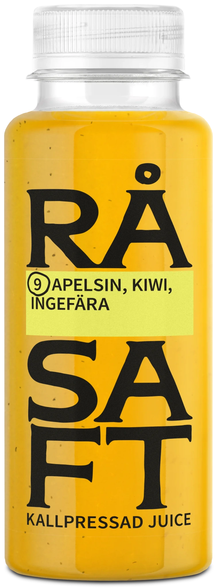 Apelsin Kiwi Ingef