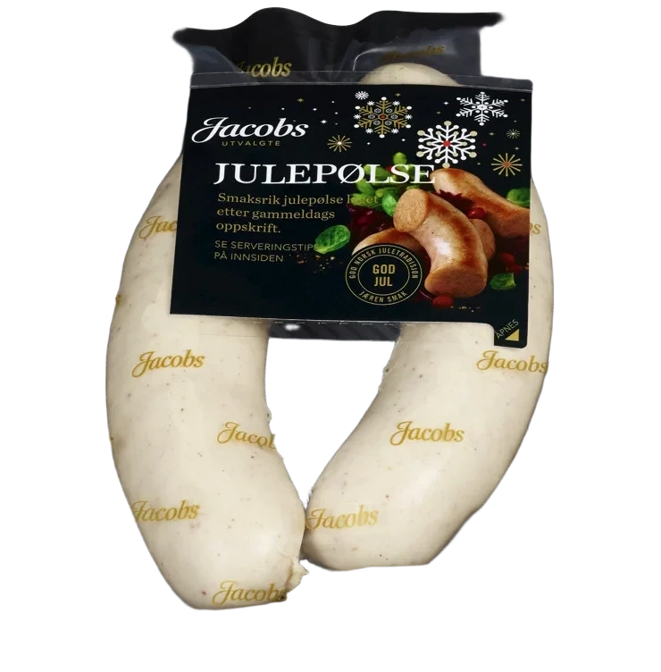 Julepølse Kokt 250g Jacobs Utvalgte