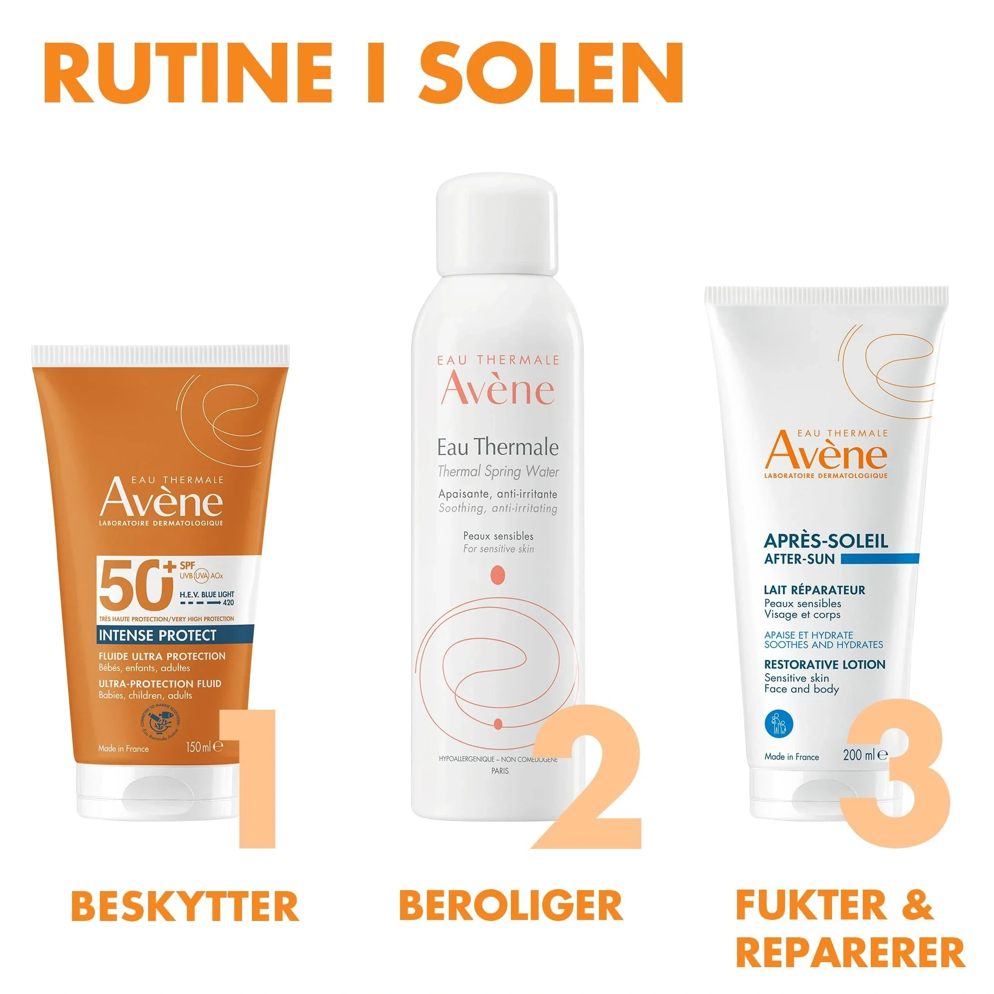 Avène Sun Intense Protect SPF50+, 150 ml