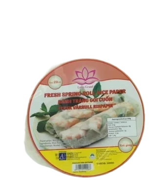 Rice Paper 22cm 400g Lotus