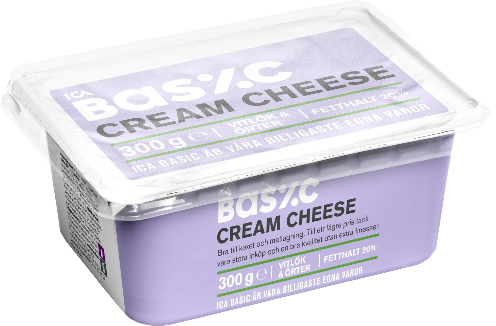 Cream Cheese Vitlök/Örter 20%