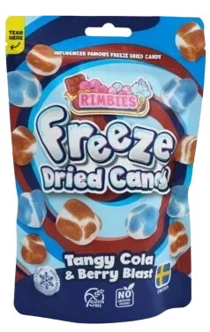 Rimbies Tangy Cola & Berry Blast 80g
