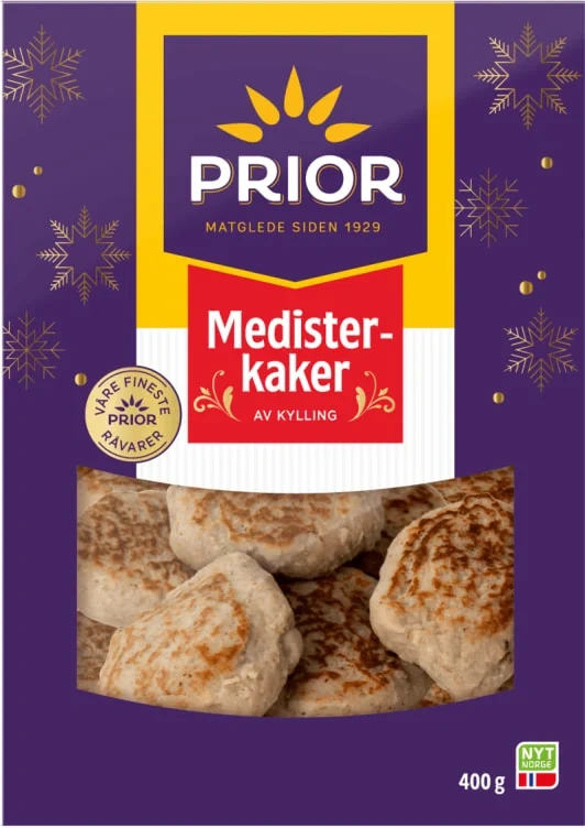 Medisterkaker av kylling 400g