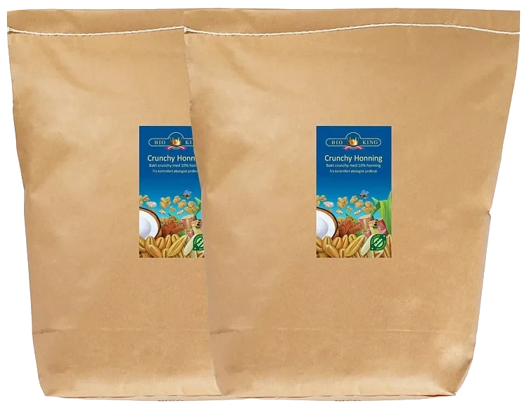 Crunchy honning økol. frokostblanding   5kg