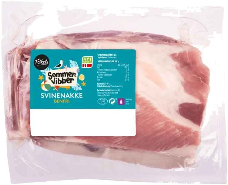 Svinenakke i Bit Ca600g Sommervibber