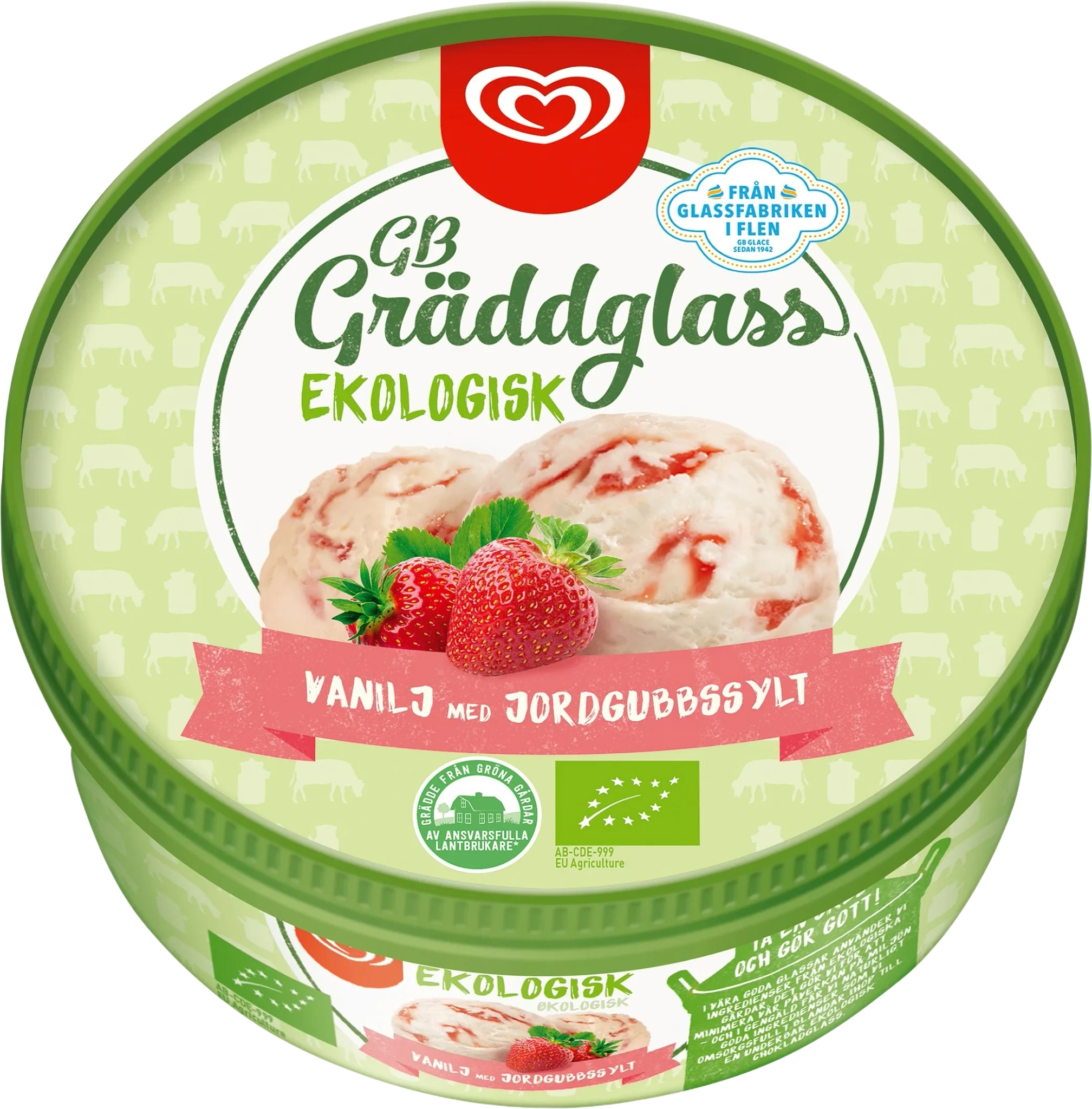 Eko Jordgubbsglass