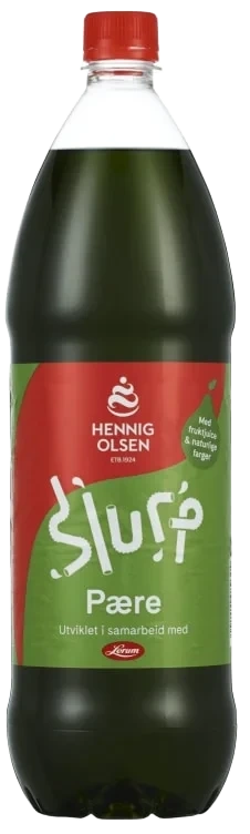 Slush Pære 1,5l flaske Slurp