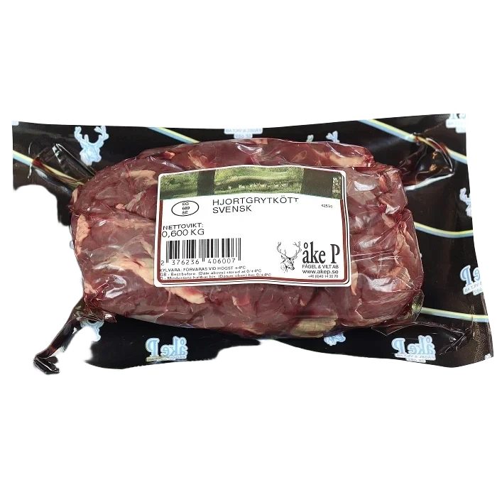 Hjortgrytkött ca 600g Åke P Fågel & Vilt