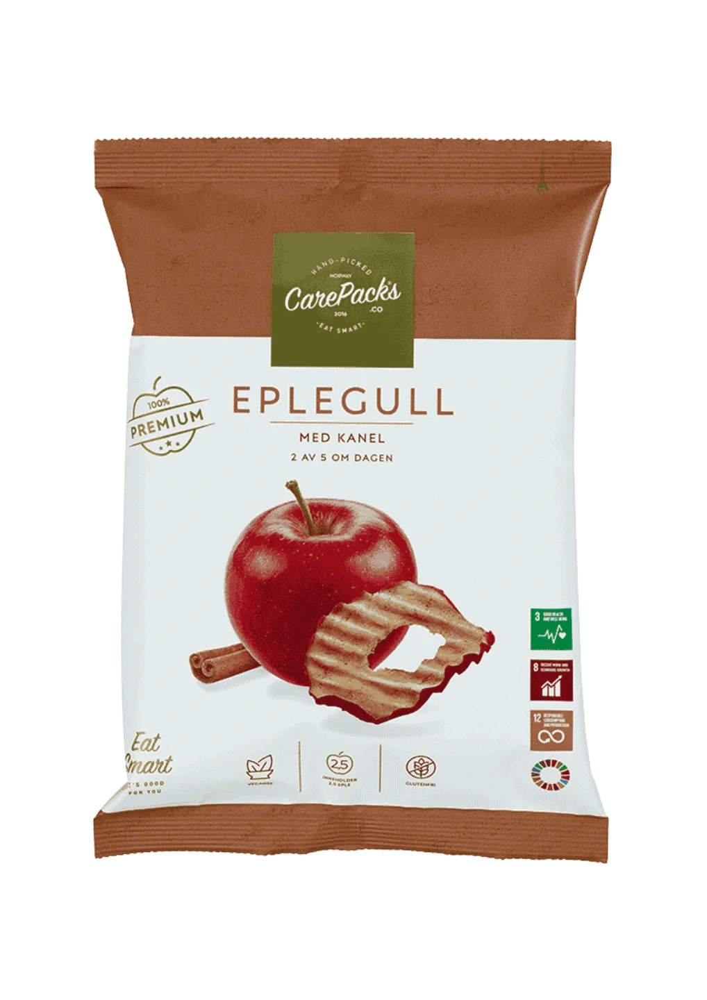 Eplegull kanel