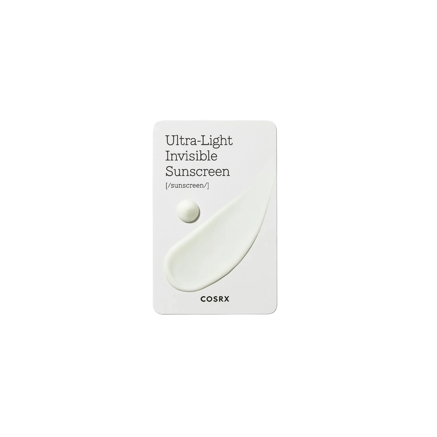 COSRX Ultra-Light Invisible Sunscreen SPF50