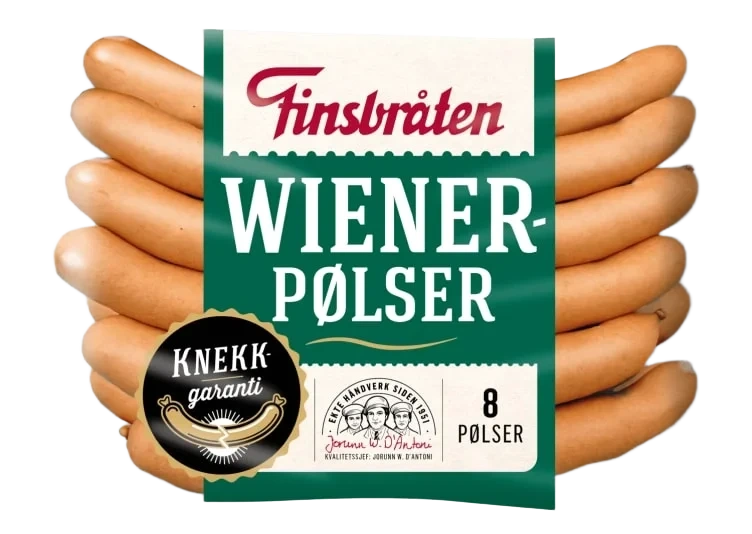 Wienerpølser 560g Finsbråten