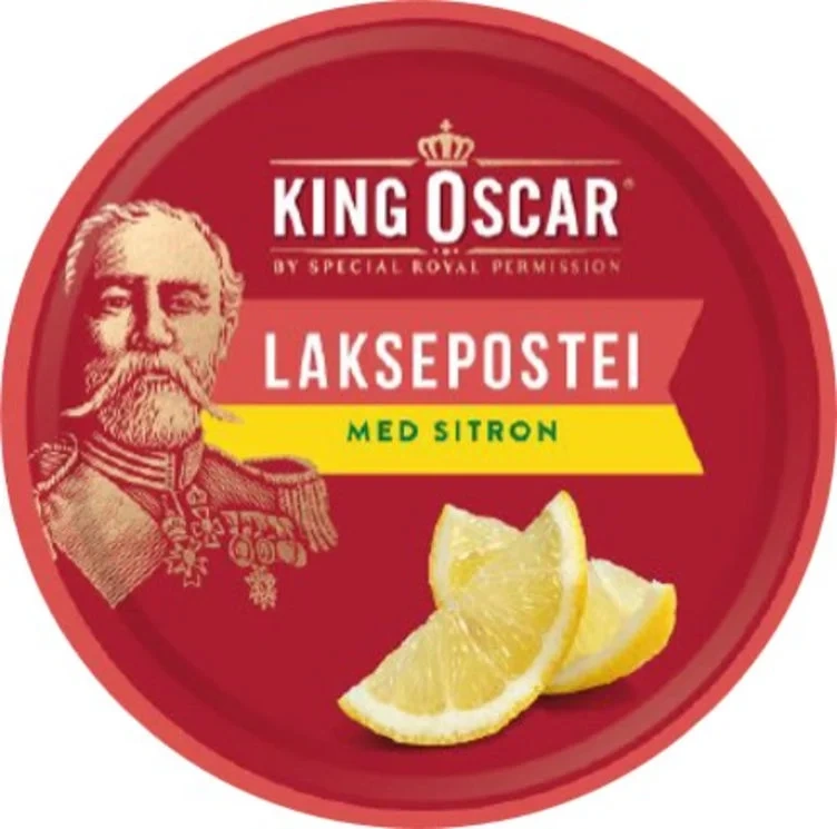 Laksepostei Sitron 100g King Oscar