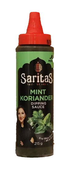 Mint Koriander Dipping Sauce Saritas 215g