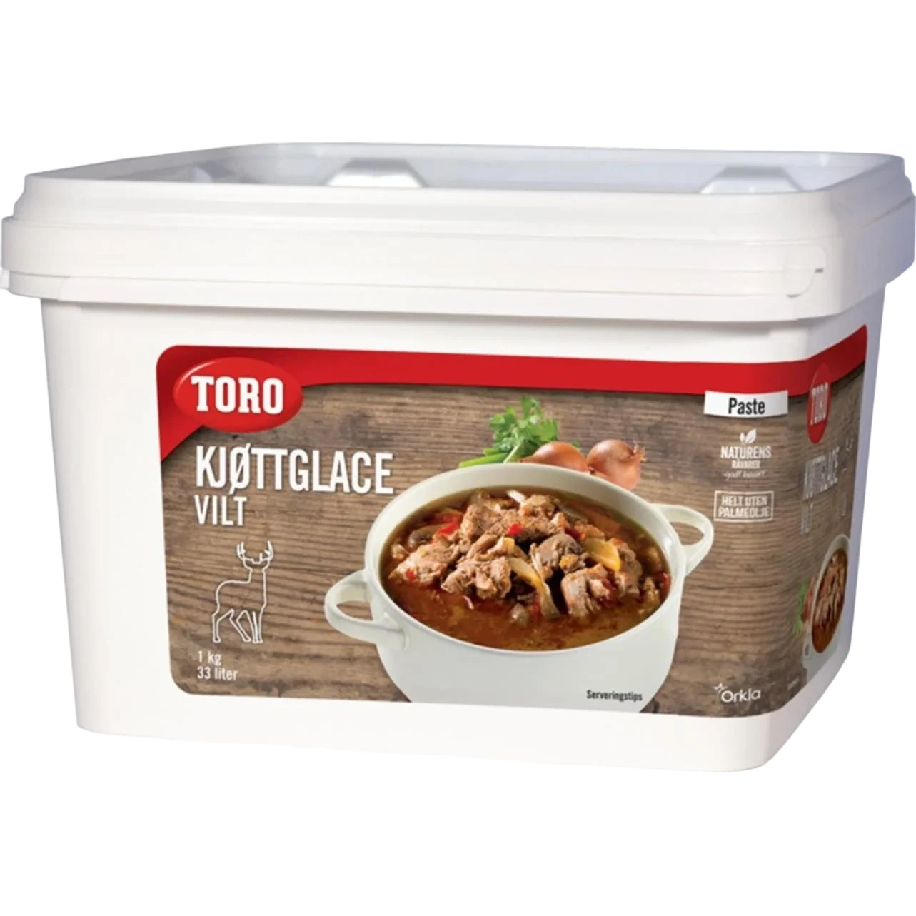 Kjøttglace Vilt Pastøs 33l 1kg