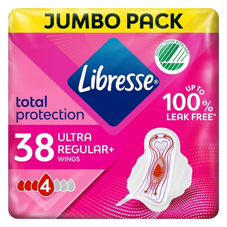 Libresse Ultra Normal Wing Bigpack 38stk