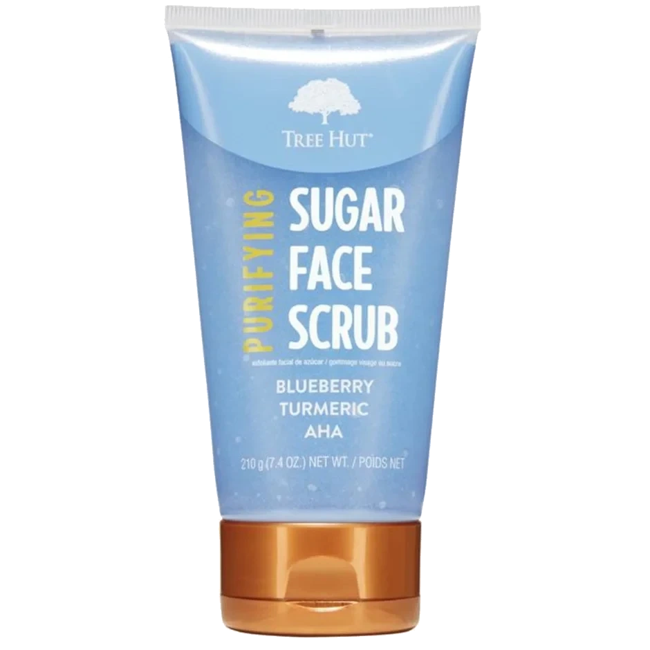 Tree Hut Purifying Face Scrub Blueberry Turmeric
