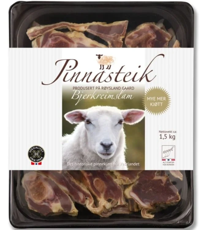 Pinnasteik av Svartfjes Urøkt