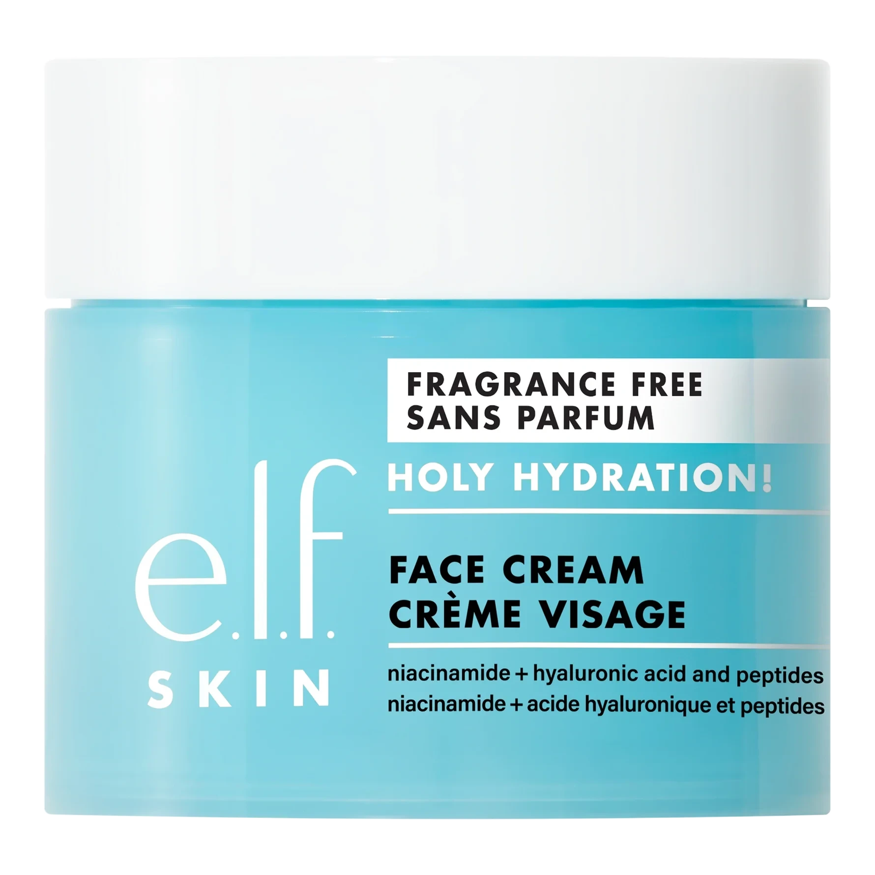 e.l.f. Holy Hydration! Face Cream Fragrance Free 50 g