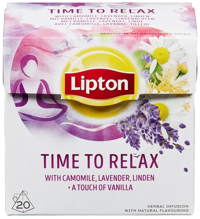 Lipton urtete time to relax  20ps
