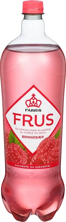 Farris frus bringebær  8x1,5l