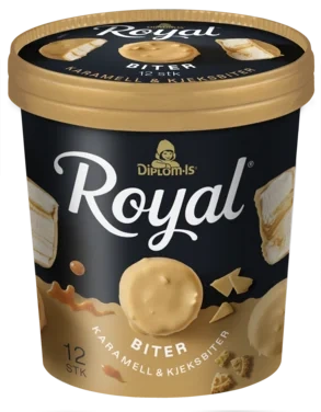 Royal Biter Karamell og Kjeks