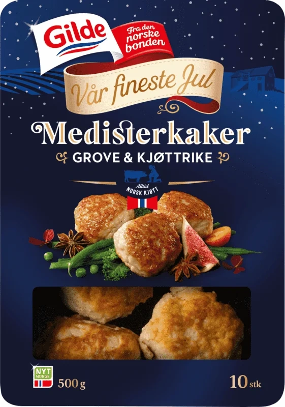 Våre Utvalgte Medisterkaker 500g Enh