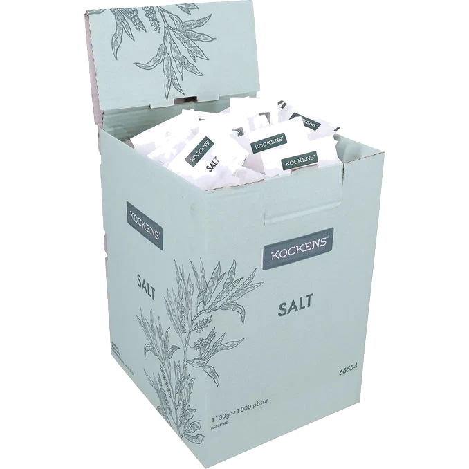 Salt Portionspåsar 1000-pack